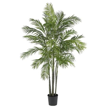 Nearly Natural 6 ft. Areca Palm Silk Tree 5275